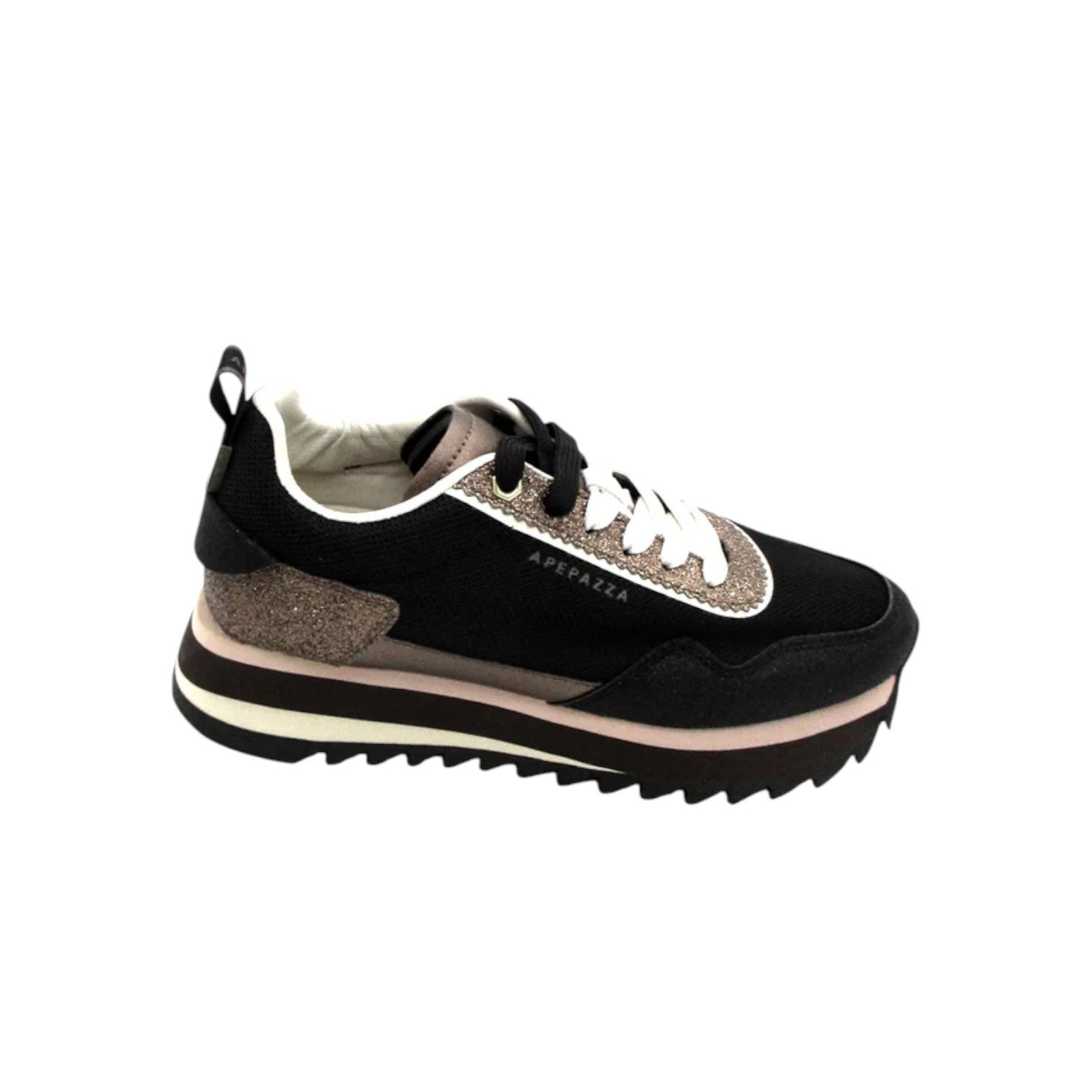 Sneakers donna “Apepazza” F3WISH01/MEG Collezione Autunno/Inverno 2025/2026 – Nero Multi
