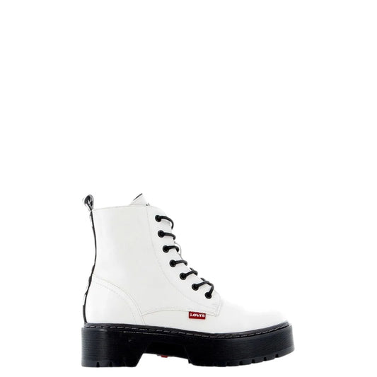 Anfibi Donna "Levi's" CHERRY/VCOO0021S Collezione Autunno/Inverno 2025/2026 - Bianco