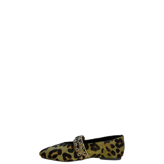 Ballerine donna "Parrotto" EM-8446 Collezione Autunno/Inverno - Leopardato Verde