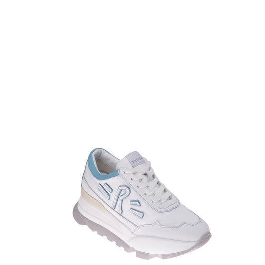 Sneakers Donna “Rucoline” Aki 300 Soft Bomber Collezione Primavera/Estate 2026 – Bianco e Celeste