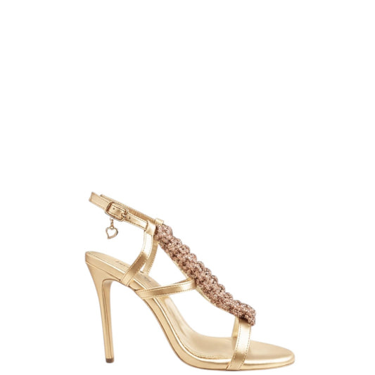 Sandali donna "Braccialini" BA8 Collezione Primavera/Estate 2026 - Platino e Oro Rosa