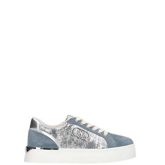 Sneakers donna "Liu Jo" Pretty 06 Collezione Primavera/Estate 2026 - Azzurro Denim Multi