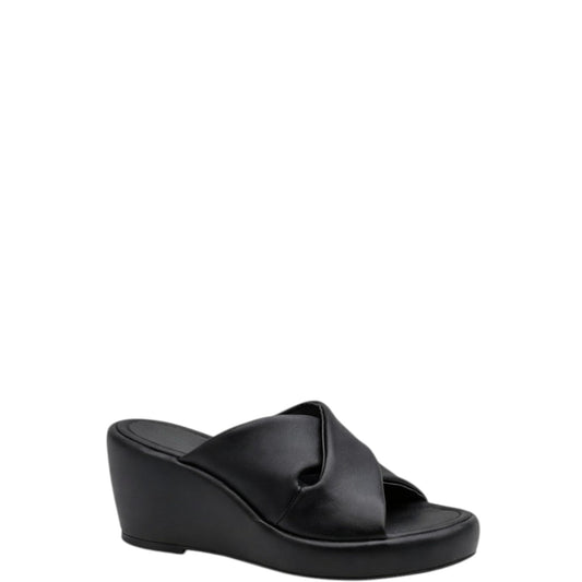 Scalzati con zeppa donna "Bruno Premi" BH3006X Collezione Primavera/Estate - Nero