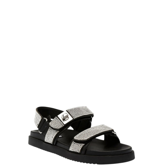 Sandali donna "Steve Madden" MONA-R Collezione Primavera/Estate - Nero e Argento
