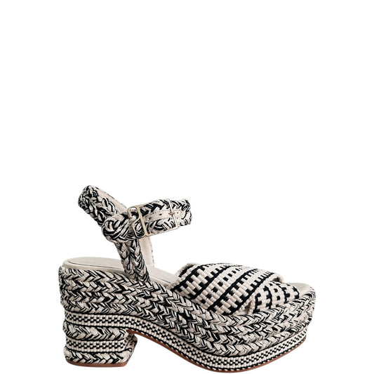 Sandali donna "Antolina Paris" BRENDA.001 Collezione Primavera/Estate 2026 - Panna e Nero