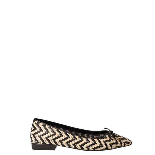 Ballerine donna "AltraOfficina" AO0108X Collezione Primavera/Estate - Nero e Burro