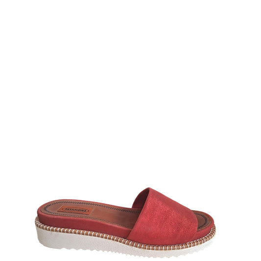 Ciabatte donna "Missoni" MS0070.22 Collezione Primavera/Estate - Rosso