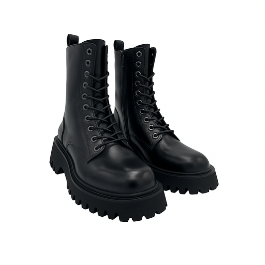 Anfibi donna "Elvio Zanon" ET0604X Collezione Autunno/Inverno 2025/2026 - Nero