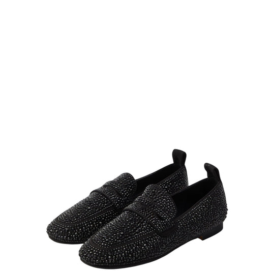 Mocassini donna "Massimo Santini" 25WNEWCRIS01 Collezione Autunno/Inverno - Nero