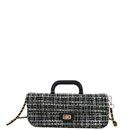 Borsa donna a mano e tracolla "Mariella Burani" MB002 Collezione Primavera/Estate - Nero Multi