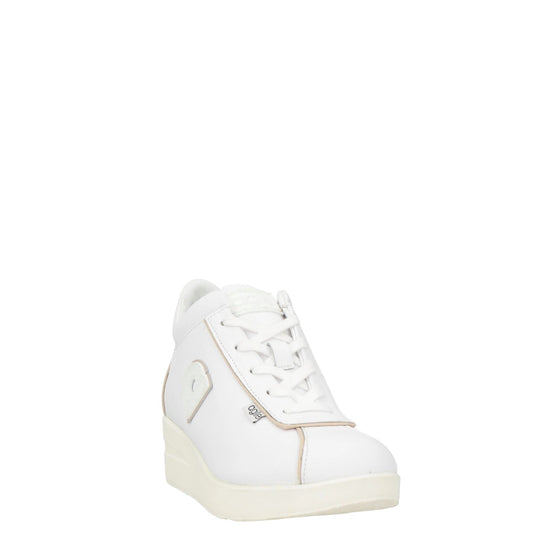 Sneakers donna "Rucoline" Jackie 226 A Piping Bardolino Collezione Primavera/Estate 2026 rifiniture biscotto- Bianco