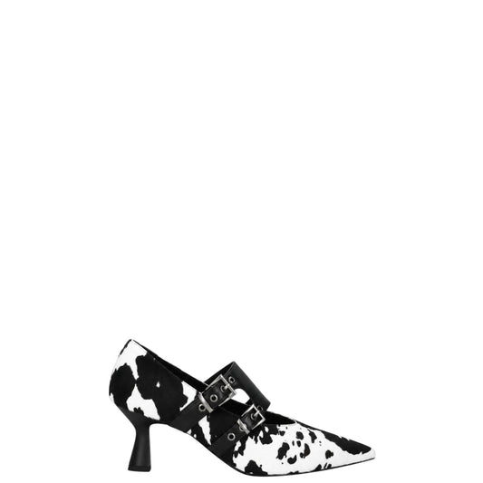 Décolleté donna "Bruno Premi" BM0404X Collezione Autunno/Inverno Animalier - Bianco e nero