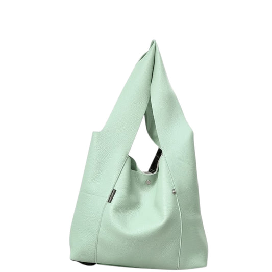 Borsa donna "Pulicati" CE 023 Collezione Primavera/Estate 2026 - Verde acqua