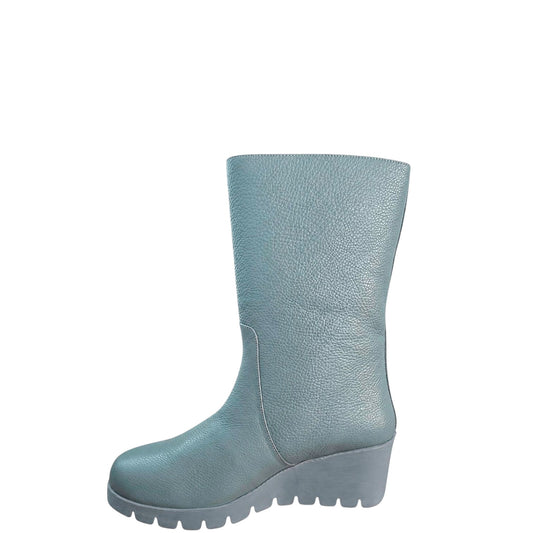 Stivaletti donna "Massimo Santini" GLORIA Collezione Autunno/Inverno - Azzurro Polvere