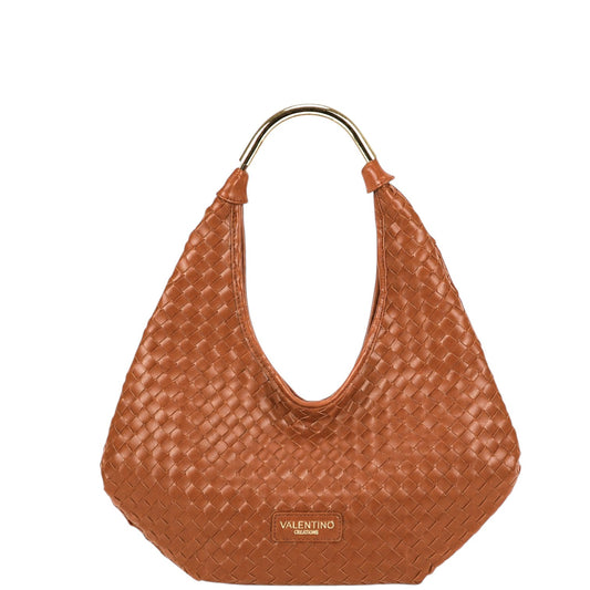 Borsa donna a spalla "Valentino Creations" VC2027 Collezione Autunno/Inverno - Cuoio