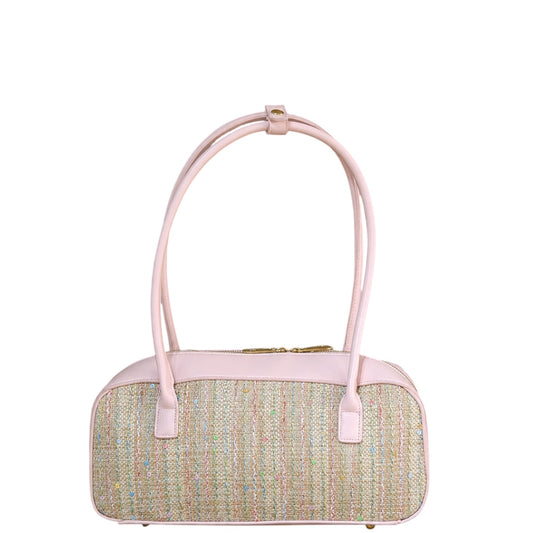 Borsa donna a spalla "Mariella Burani" MB005 Collezione Primavera/Estate - Cipria Multi