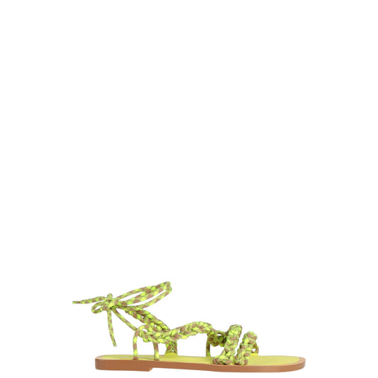 Sandali donna "MSGM" MG1307.31 Collezione Primavera/Estate 2026 - Verde multi