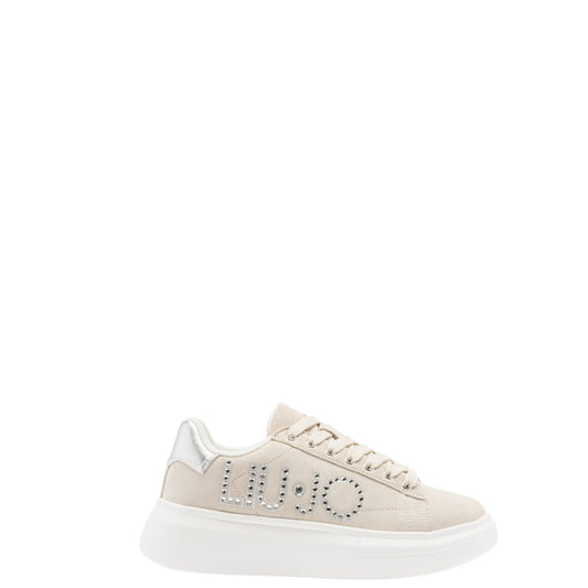 Sneakers donna "Liu Jo" BABOL 01 Collezione Primavera/Estate 2026 - Tortora e Argento