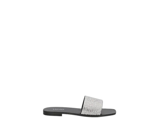 Ciabatte donna "Liu Jo" SA3147T038022222 Collezione Primavera/Estate - Nero e argento