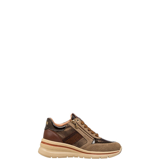 Sneakers donna "Keys" K-11264 Dodo Collezione Autunno/Inverno - Bronzo Multi