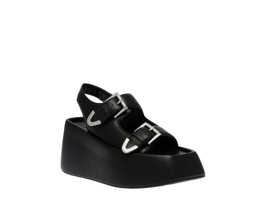 Sandali donna "Steve Madden" WATCHFUL Collezione Primavera/Estate 2026 - Nero