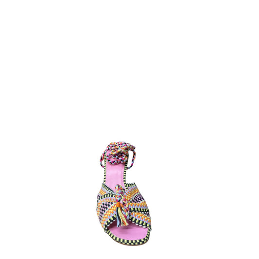 Sandali donna "Antolina Paris" Gea.076 Collezione Primavera Estate 2026 - Rosa Multi