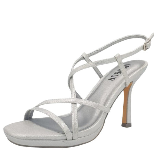 Sandali donna "Menbur" 24717* Collezione Primavera/Estate 2026 - Argento