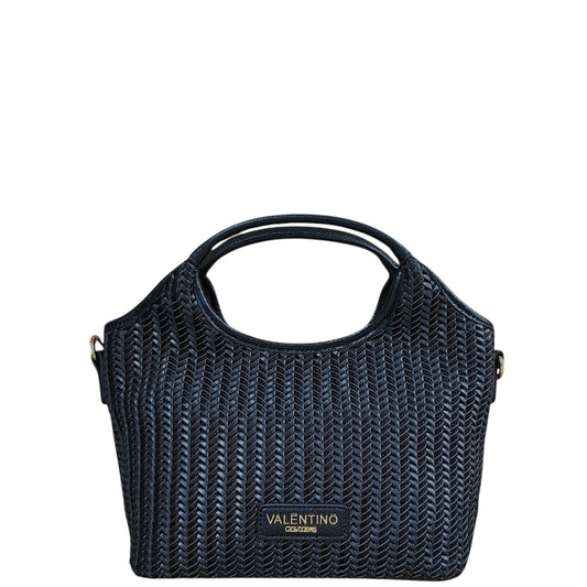 Borsa donna a mano e tracolla "Valentino Creations" VC519 Collezione Autunno/Inverno - Nero