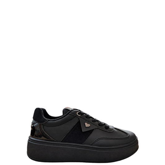 Sneakers donna "Braccialini" BC110 Collezione Autunno/Inverno - Nero