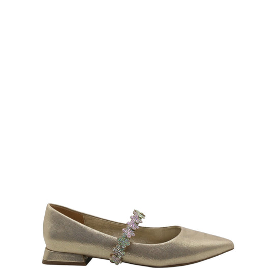 Ballerine donna "Menbur" 25790* Collezione Primavera/Estate 2026 - Oro