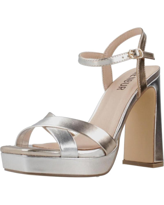 Sandali donna "Menbur" 24836 Collezione Primavera/Estate 2026 - Oro e Argento