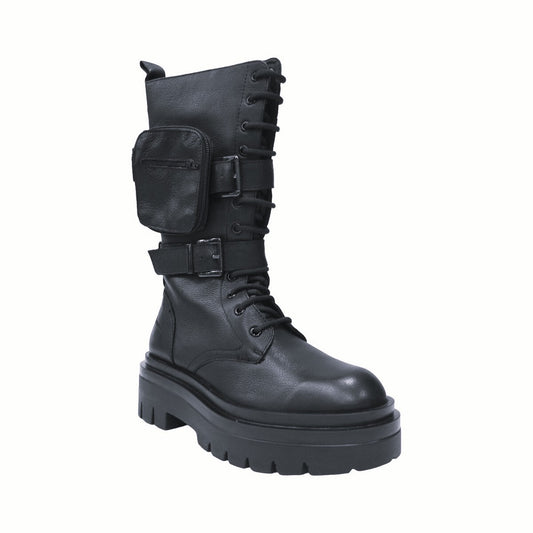 Anfibi donna "Shooters" S15696-01 Collezione Autunno/Inverno 2025/2026 - Nero