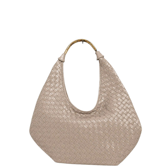 Borsa donna a spalla "Valentino Creations" VC2027 Collezione Autunno/Inverno - Nocciola
