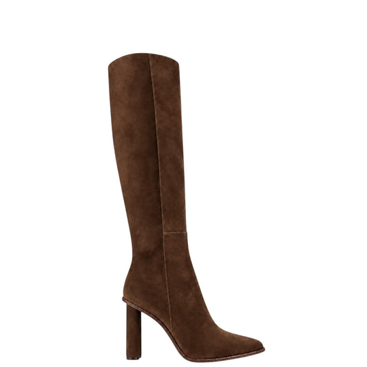 Stivali donna "Tamara Mellon" 853-100 Sauvage Collezione Autunno/Inverno in camoscio - Marrone