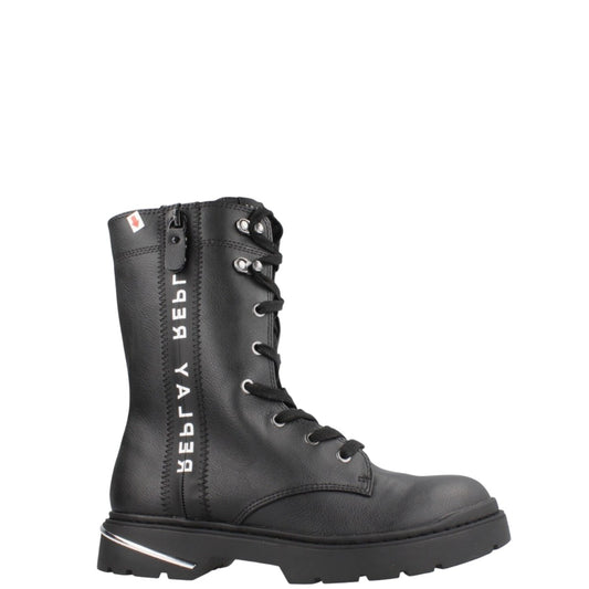 Anfibi donna "Replay" C0034S Collezione Autunno/Inverno 2025/2026 - Nero