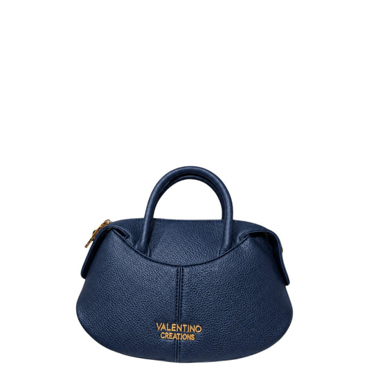 Borsetta donna a mano e tracolla "Valentino Creations" VC9001 Collezione Autunno/Inverno - Blu