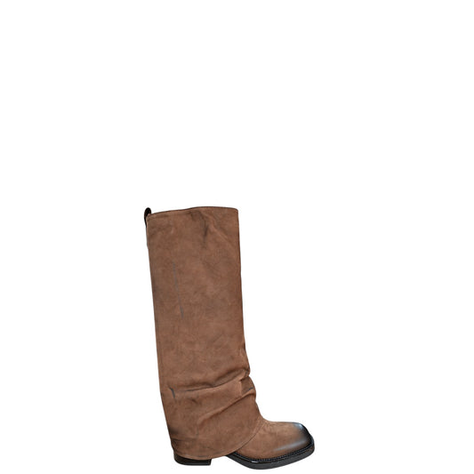 Stivali bikers donna "Noa A." ART.1301 Collezione Autunno/Inverno - Marrone