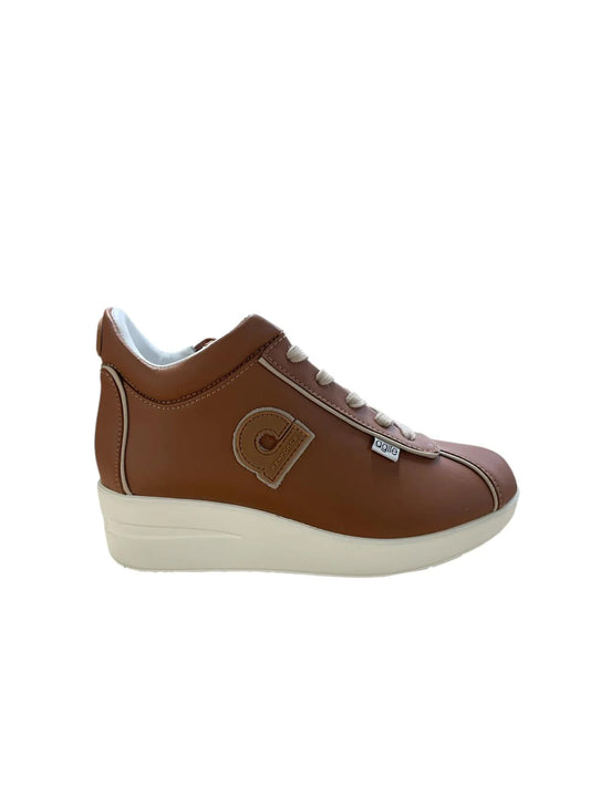 Sneakers donna "Rucoline" Jackie 226 A Piping Bardolino Collezione Autunno/Inverno 2025/2026 - Cuoio