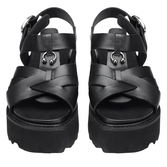 Sandali con zeppa donna "Cult" CLW453500 Collezione Primavera/Estate 2026 - Nero