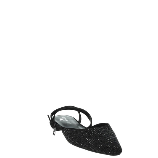 Ballerine donna "Braccialini" BA75 Collezione Primavera/Estate 2026  con glitter - Nero