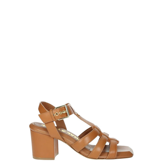 Sandali donna "Janet & Janet" J-214 Collezione Primavera/Estate 2026 - Cuoio