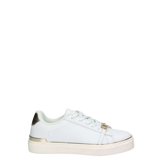 Sneakers donna "Liu Jo" KIKI 01 - SNEAKER Collezione Primavera/Estate 2026 - Bianco e oro
