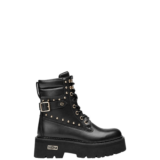 Anfibi donna "Cult" CLW464102 Collezione Autunno/Inverno - Nero e Oro