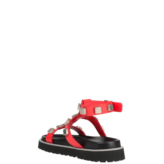 Sandali donna "Costume National" 14341 B Collezione Primavera/Estate - Rosso e Nero