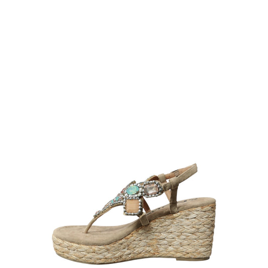 Sandali infradito donna "Menbur" 24893 Collezione Primavera/Estate 2026 - Sabbia Multi