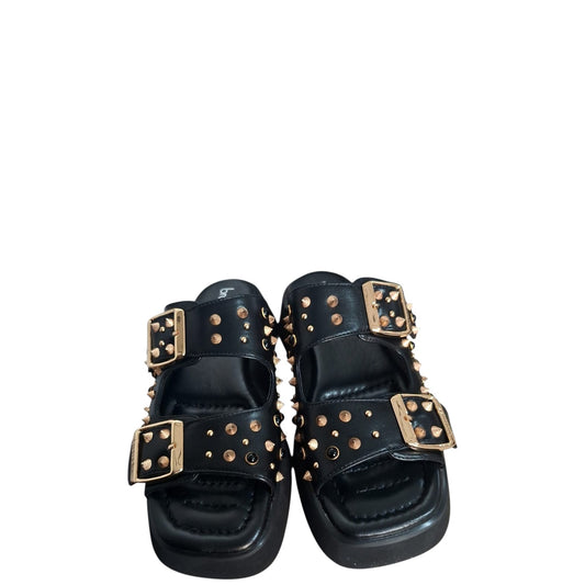 Ciabatte donna "Braccialini" BA114 Collezione Primavera/Estate 2026 - Nero