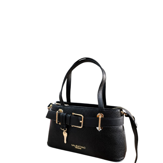 Borsa donna a mano e tracolla "Valentino Creations" VC-7076 Collezione Autunno/Inverno - Nero
