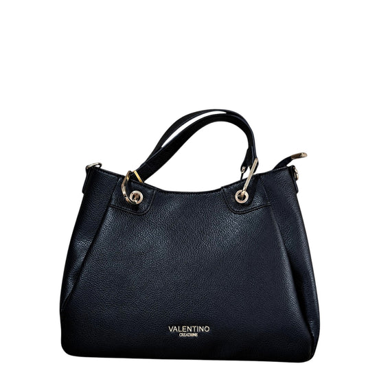 Borsa donna a mano e tracolla "Valentino Creations" VC611 Collezione Autunno/Inverno - Nero