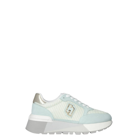 Sneakers donna "Liu Jo" BA5049 Collezione Primavera/Estate 2026 Water Light - Azzurro e Grigio