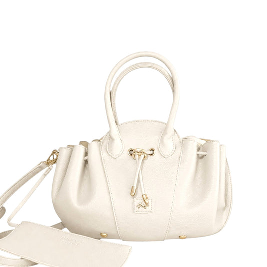 Borsa donna a mano e tracolla "Mariella Burani" MB013 Collezione Primavera/Estate - Avorio